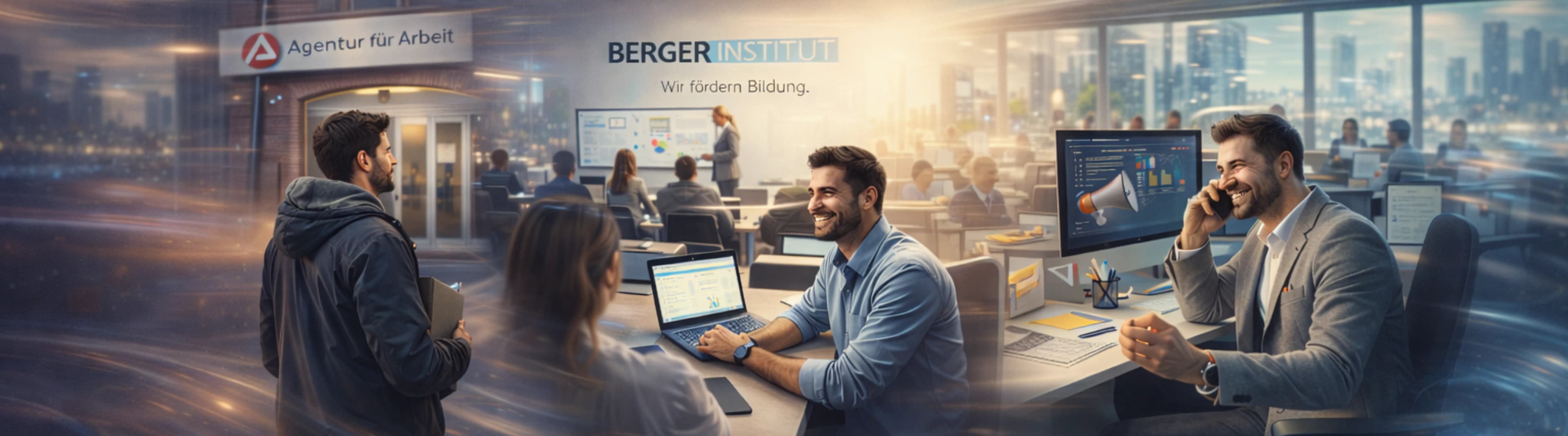 Berger Umschulungen Banner – Alternative zu Ausbildungsplätzen in Kassel 2026