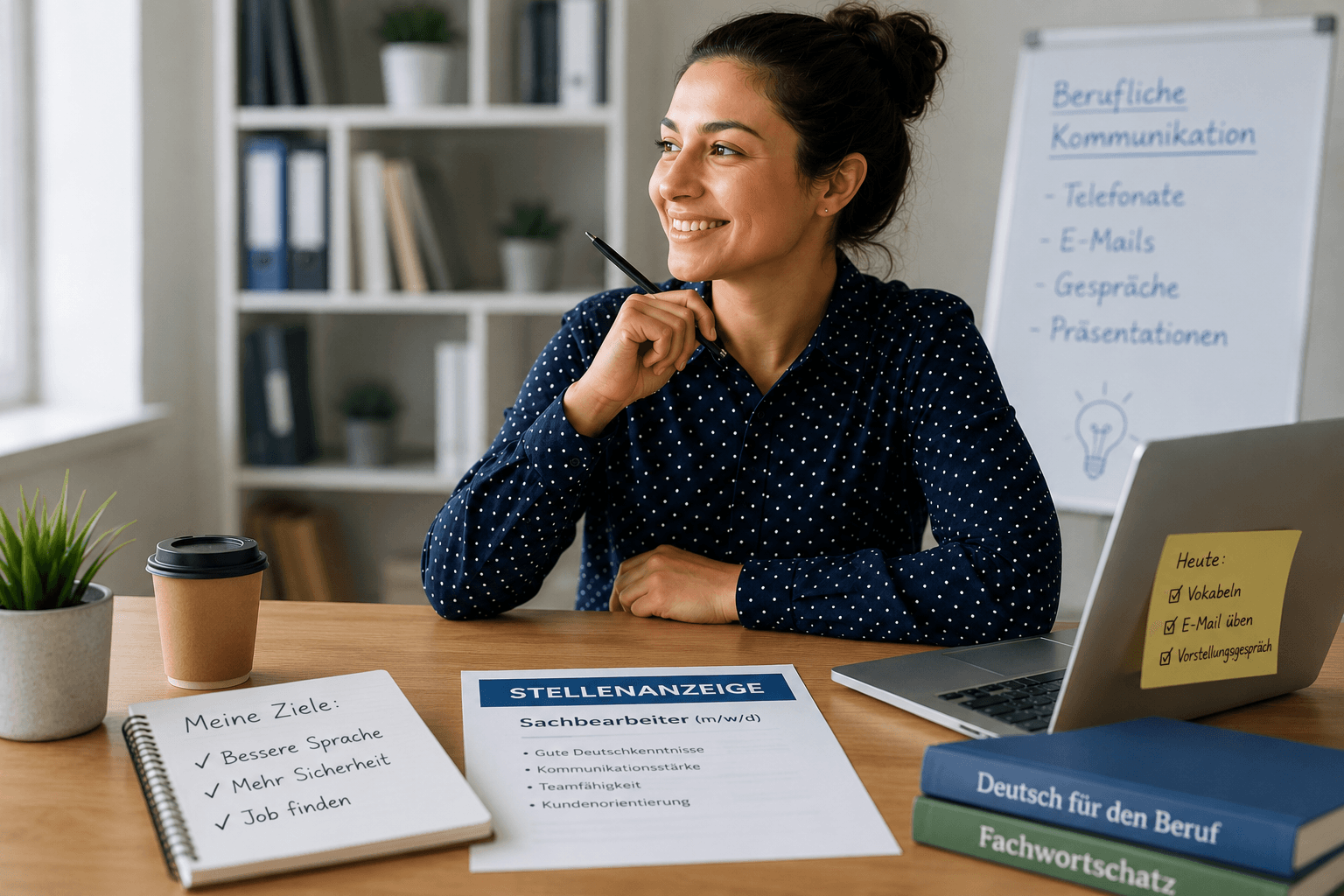 Sprache für den Beruf verbessern: So klappt es
